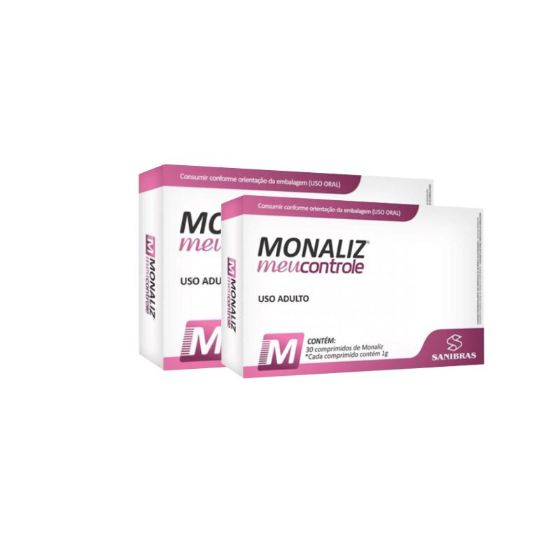 Monaliz Meu Controle 30 Comprimidos - Sanibras em Promoção na