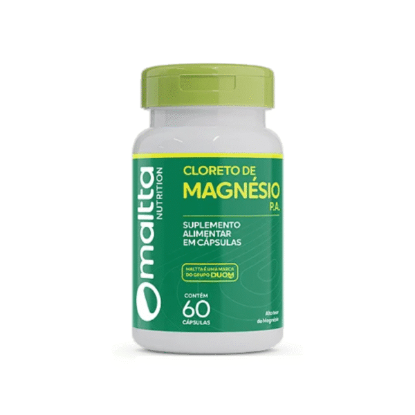 Cloreto de Magnésio P.A. 60 Cápsulas – Maltta