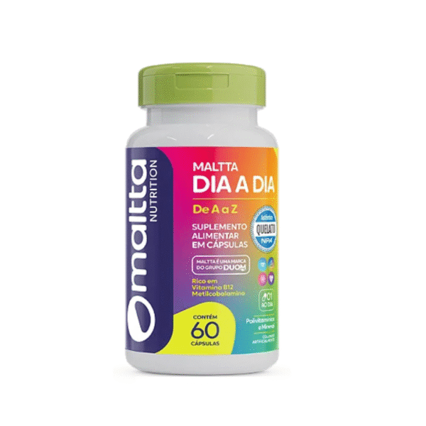 Maltta Dia a Dia – Polivitamínico e Mineral 60caps Maltta