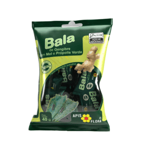 Balas Apis Flora Gengibre com Mel e Própolis Verde