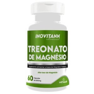 Treonato de Magnésio Inovitann Metalab – 60 Cápsulas
