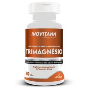 Trimagnésio Inovitann Metalab – 60 Cápsulas