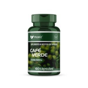 Café Verde 500mg – 60 Cápsulas Muwiz