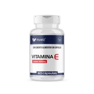 Vitamina E 500mg 60caps Muwiz